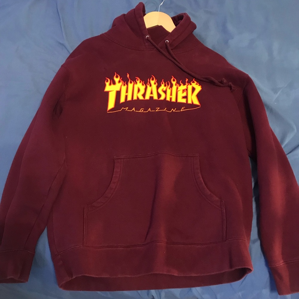 Thrasher Flame Hoodie